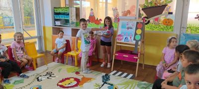 Дейности по Проект "Безопасност на движението - малки пешеходци" по НП БДП, Модул 1Модул 1 „Подкрепа на обучението по безопасност на движението по пътищата“ в ДГ „Ралица“, гр. Кричим - ДГ Ралица - Кричим